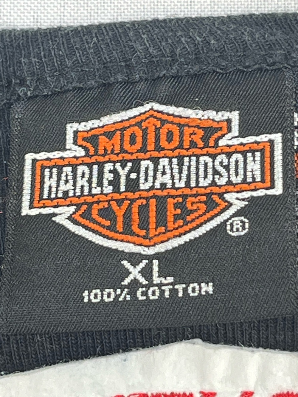 Harley-Davidson Mid-Continent Wichita KS Black Flame Women’s Graphic T-Shirt XL - Picture 6 of 7